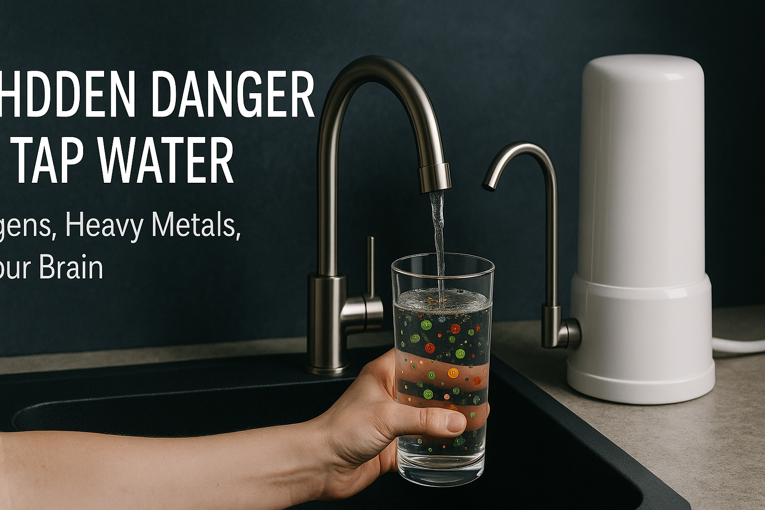 The Hidden Dangers of Tap Water: Estrogens, Heavy Metals, and Your Brain